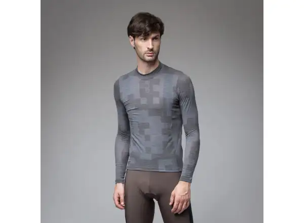 Alé Intimo Knitted pánské spodní triko dlouhý rukáv Grey