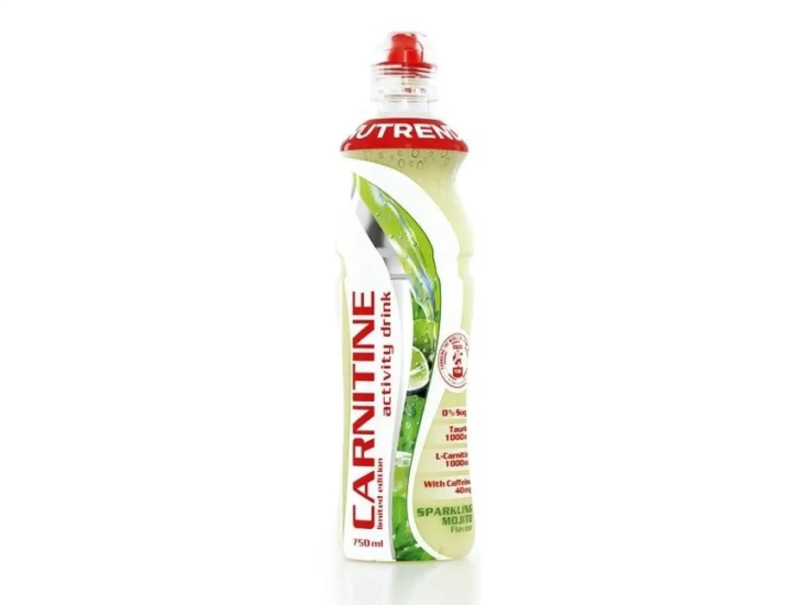 Nutrend Carnitine nápoj s kofeinem 750 ml Mojito