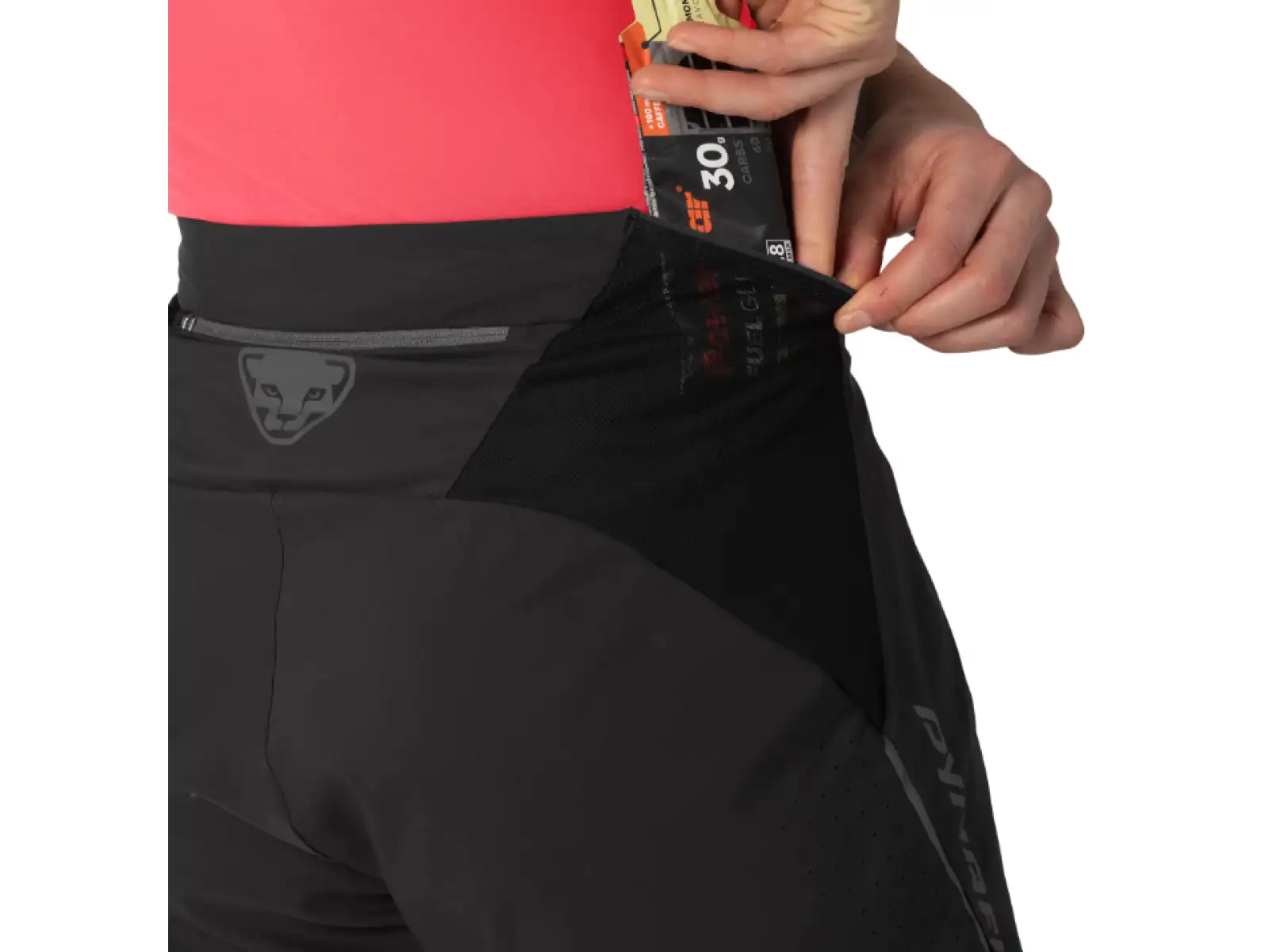 Dynafit Alpine Pro 2v1 dámské běžecké kraťasy Black Out