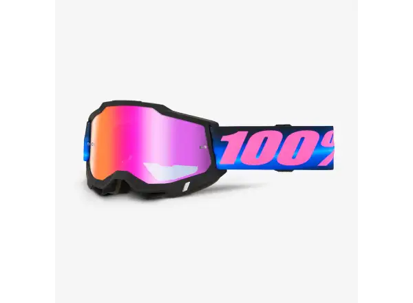 100% Accuri 2 sjezdové brýle Superdome/Dark Red Mirror Lens