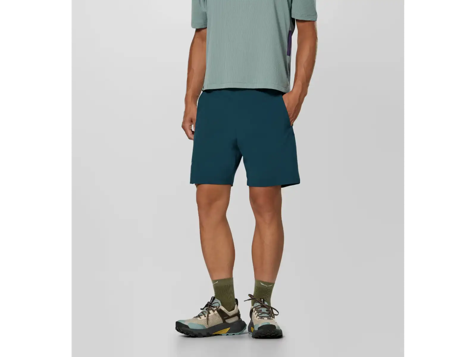 Salewa Pedroc Durastretch Light pánské kraťasy Pond Blue