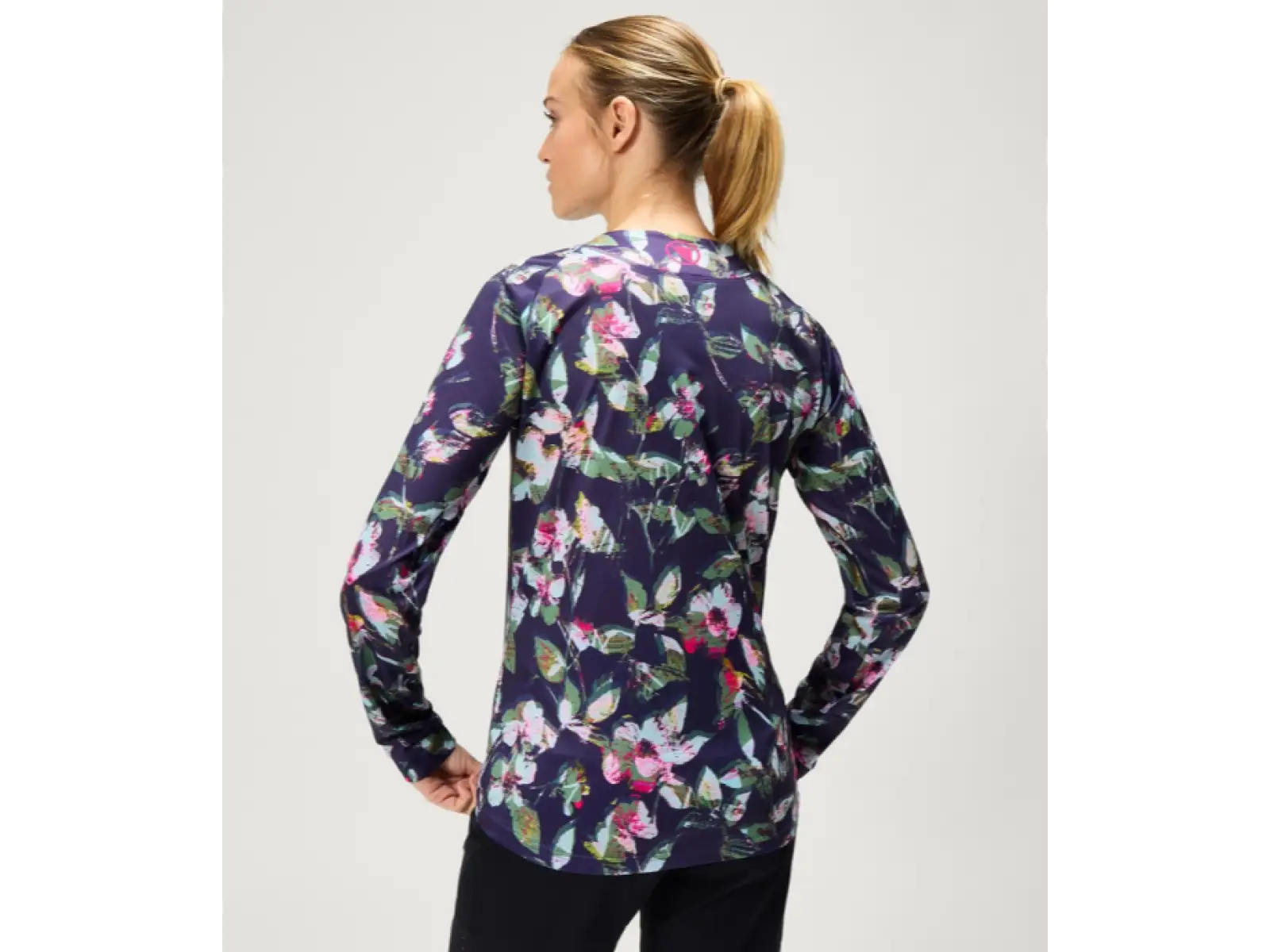 Endura LTD Floral dámský dres dlouhý rukáv Bramble