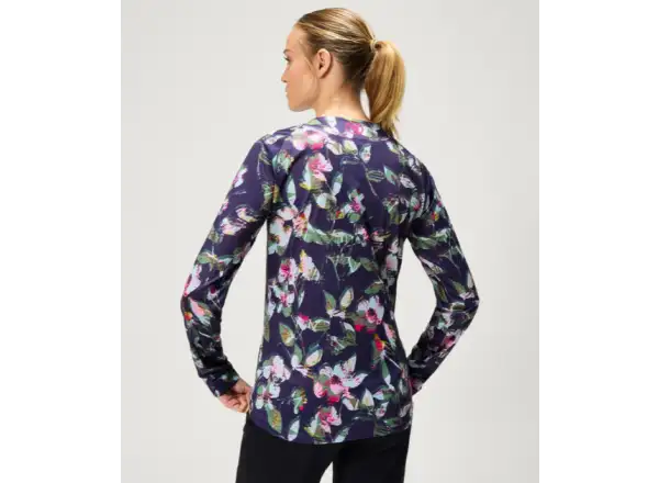 Endura LTD Floral dámský dres dlouhý rukáv Bramble