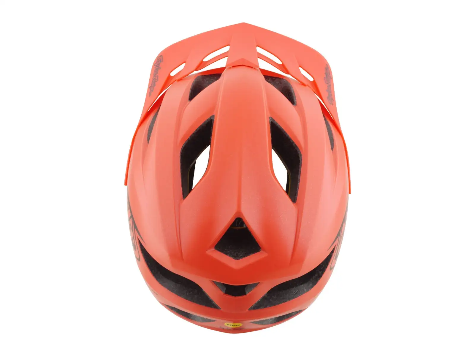 Troy Lee Designs Flowline Mips dětská přilba Point Coral/Charcoal