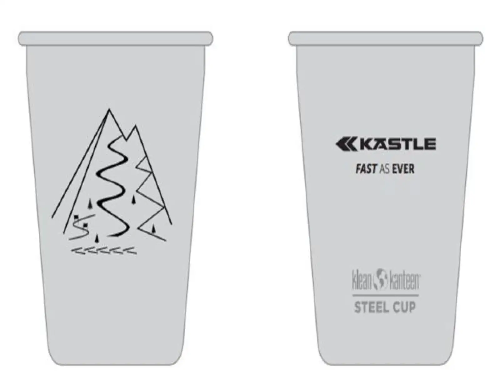 Kästle Steel Cup kelímek Mountain obj. 295 ml