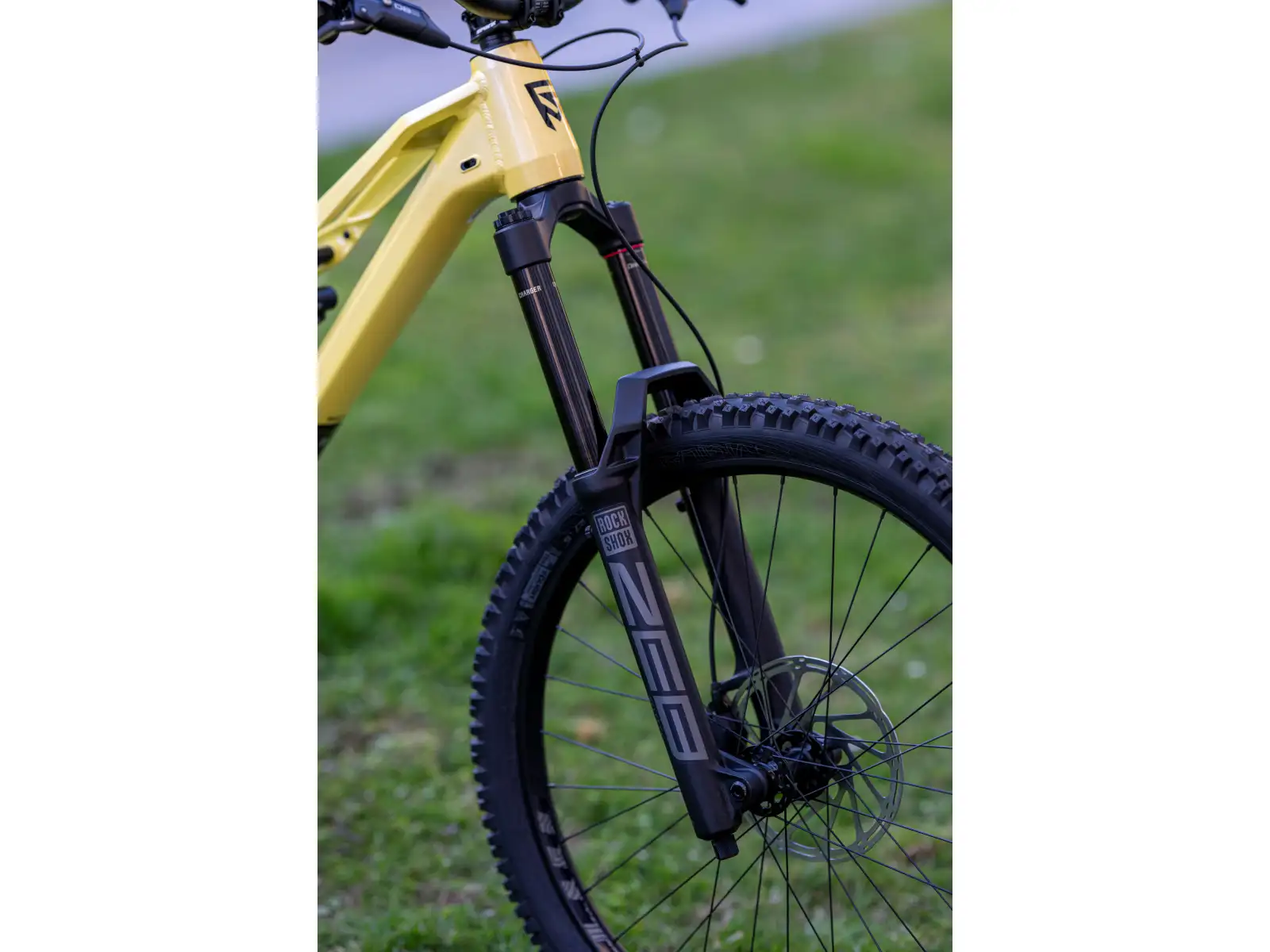 Rock Machine Whizz FS II 90 AXS horské kolo Panama Yellow