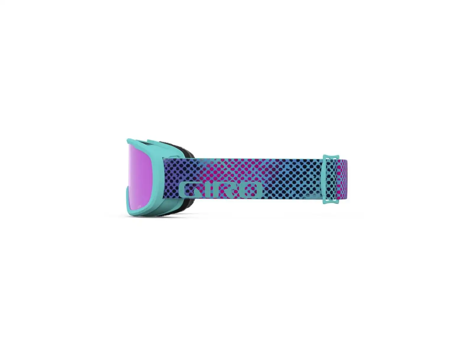 Giro Buster dětské lyžařské brýle Screaming Teal/Chroma Dot Amber Pink