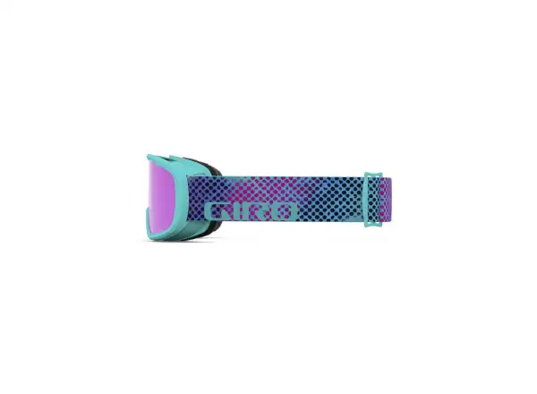Giro Buster dětské lyžařské brýle Screaming Teal/Chroma Dot Amber Pink