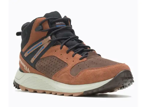 Merrell Wildwood Sneaker Boot MID WP pánská turistická obuv bracken