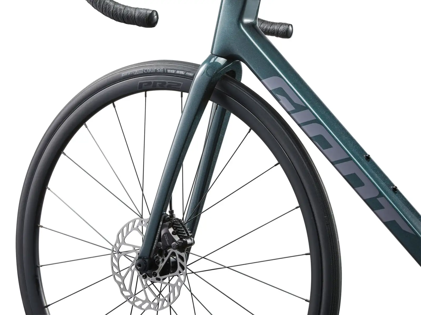 Giant TCR Advanced 1 gravel kolo Asphalt Green