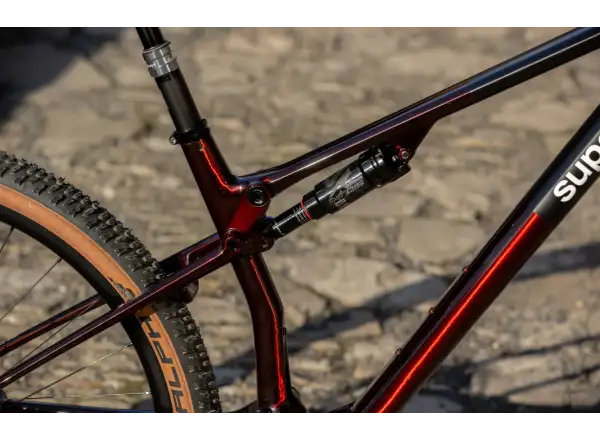Superior XF 9.9 Team horské kolo Gloss Red Carbon / Black
