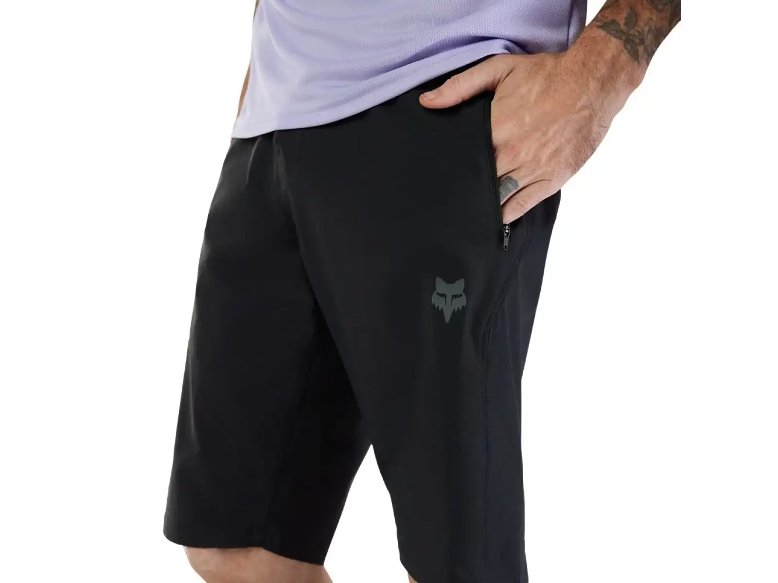 Fox Ranger cyklistické kraťasy Black