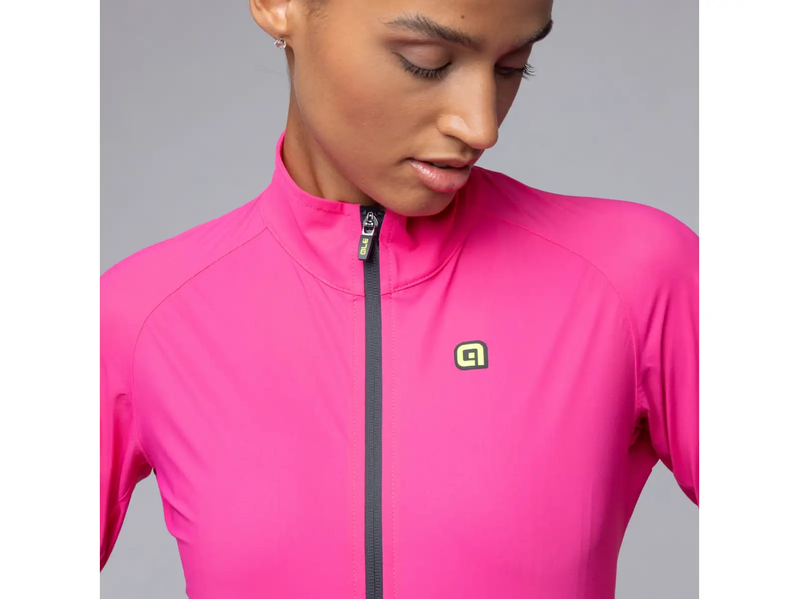 Alé Klimatik Guscio Racing 2.0 dámská zimní cyklistická bunda Fuchsia