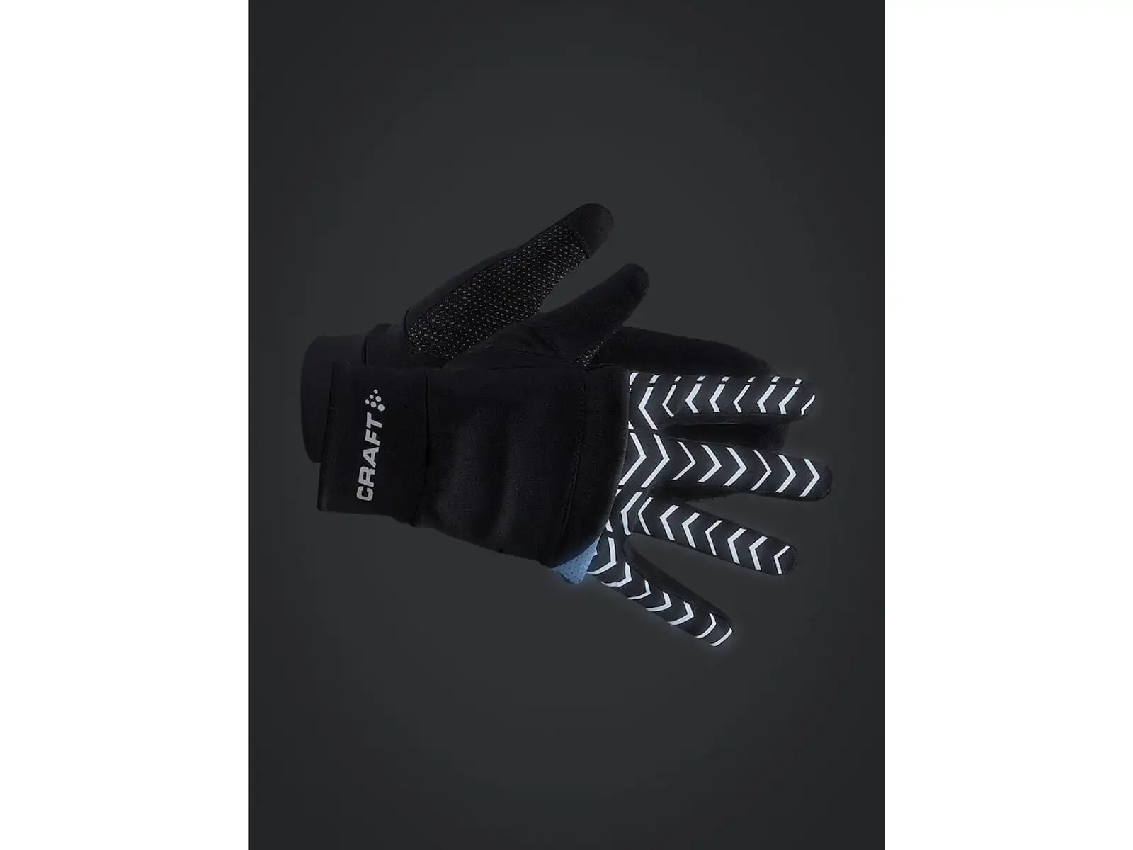 Craft ADV Lumen Hybrid běžecké rukavice černá