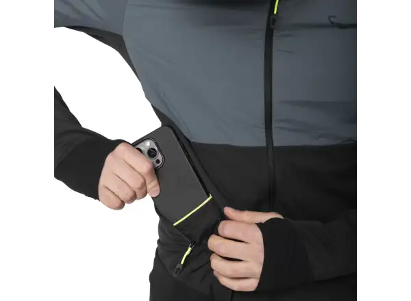 Dynafit Alpine Hybrid pánská běžecká bunda Cinder