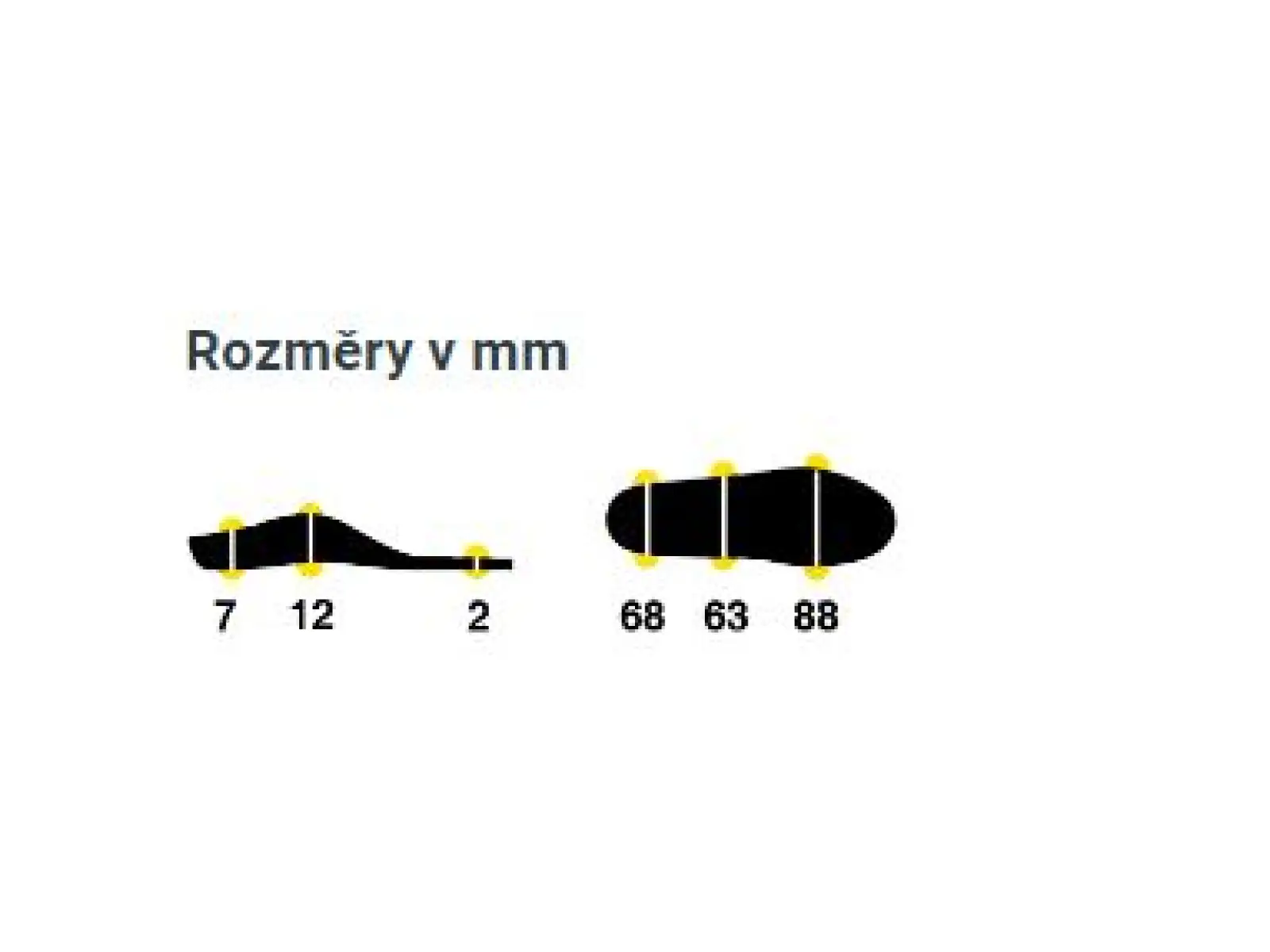 Sidas Cushioning Gel Slim vložky do bot 1 pár