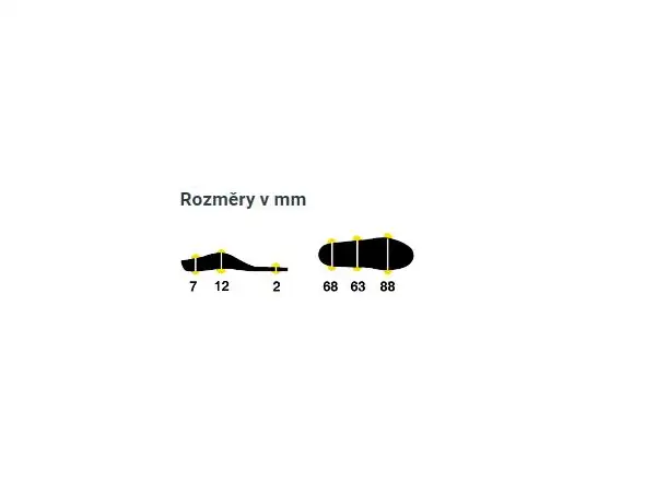 Sidas Cushioning Gel Slim vložky do bot 1 pár
