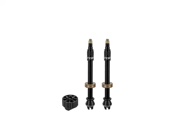 Topeak sada ventilků Turboflow valve kit 60mm