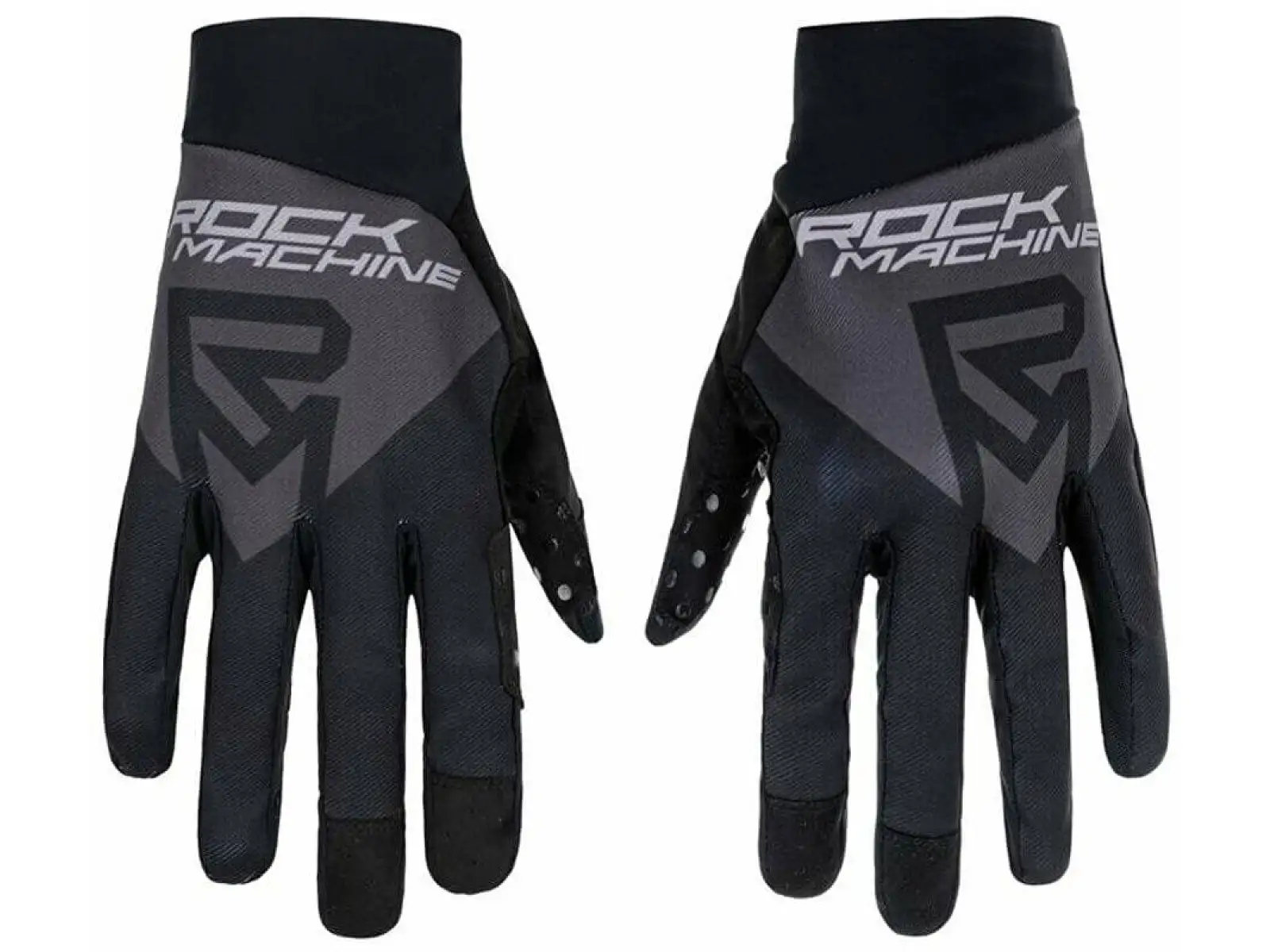 Rock Machine Race rukavice černo/šedé