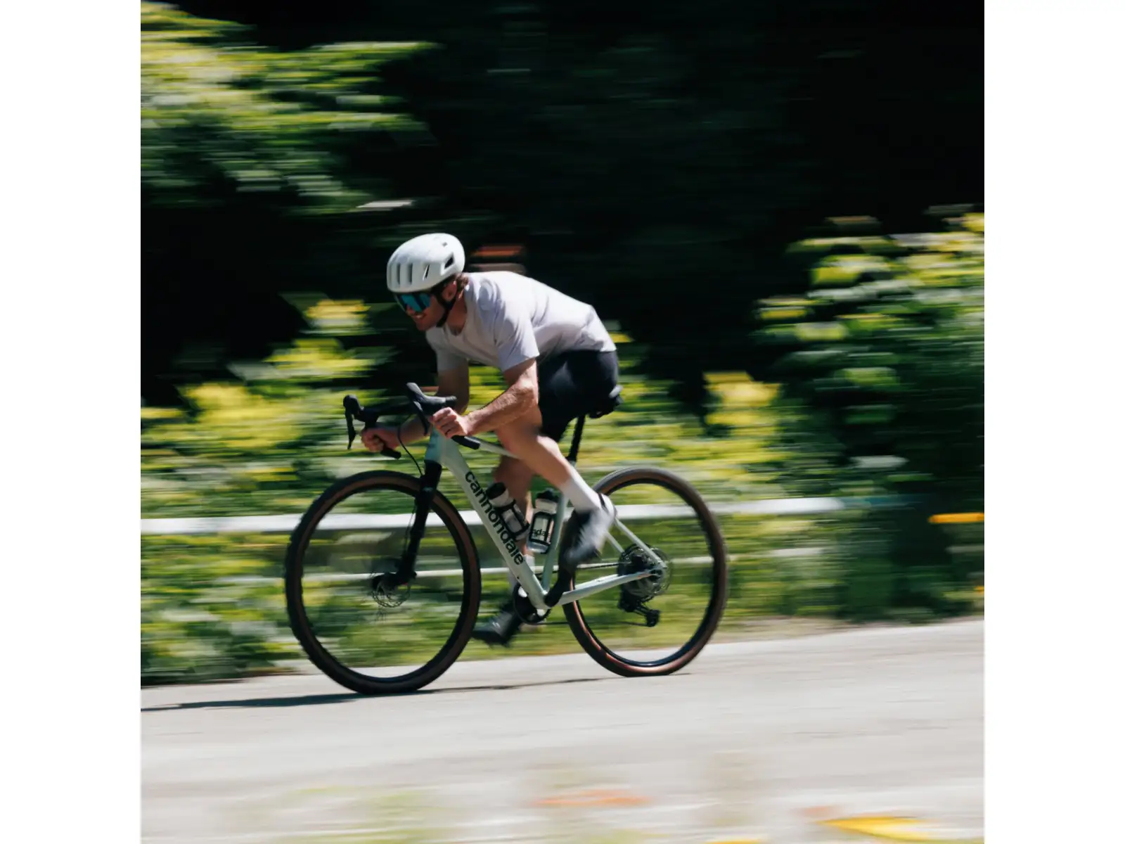 Cannondale Topstone CAAD Lefty gravel kolo Sky Grey