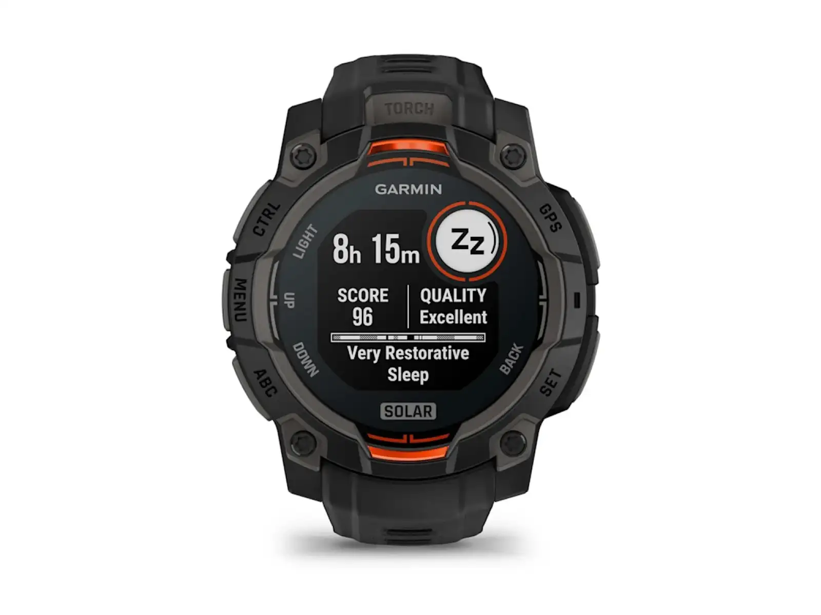 Garmin Instinct 3 Solar 45 mm chytré hodinky černá/černý pásek