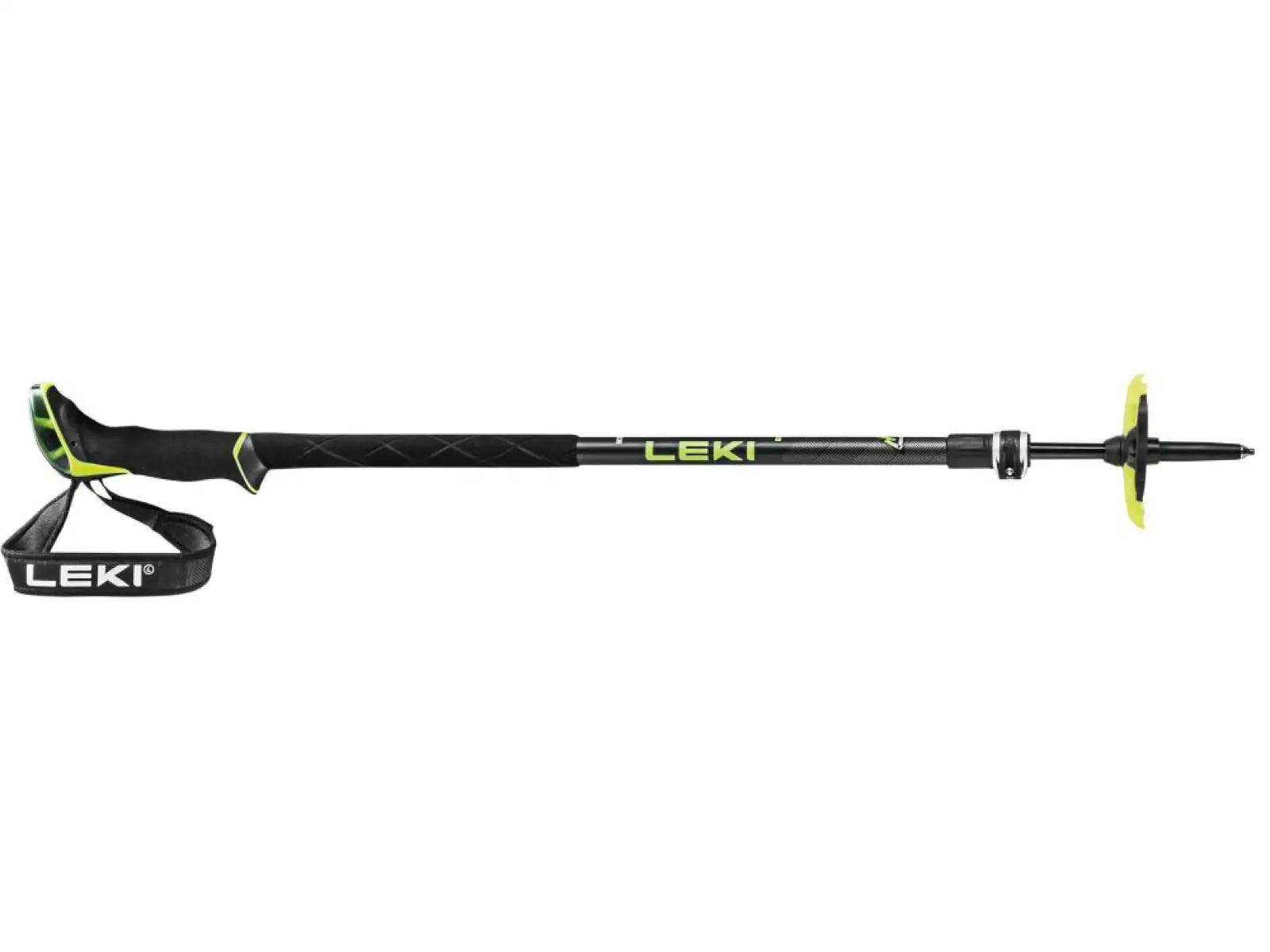 Leki Guide 2 skialpové hole Black/Neon yellow/Dark anthracite vel. 110 - 150 cm