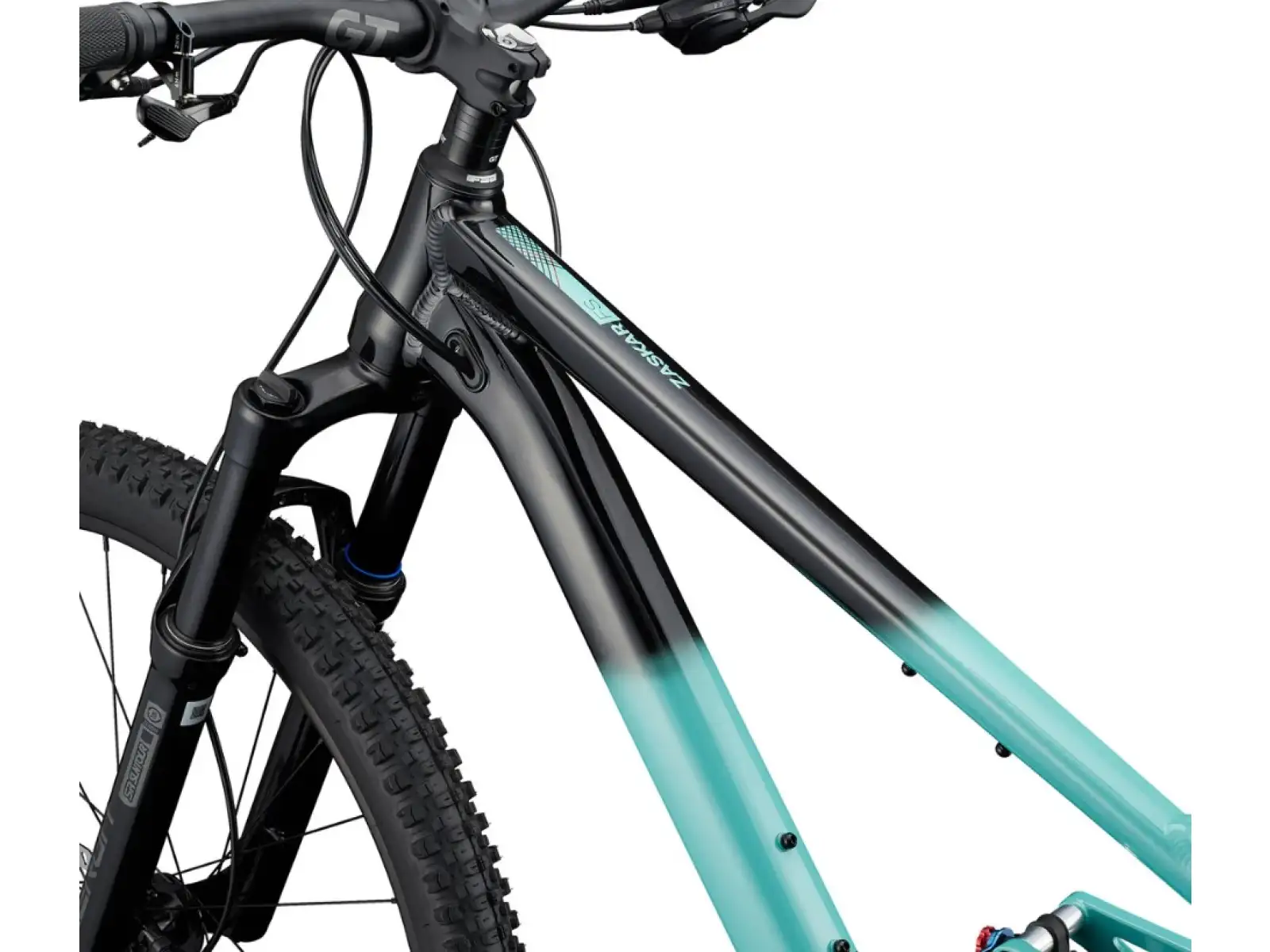 GT Zaskar FS 29 Comp horské kolo Sea Green