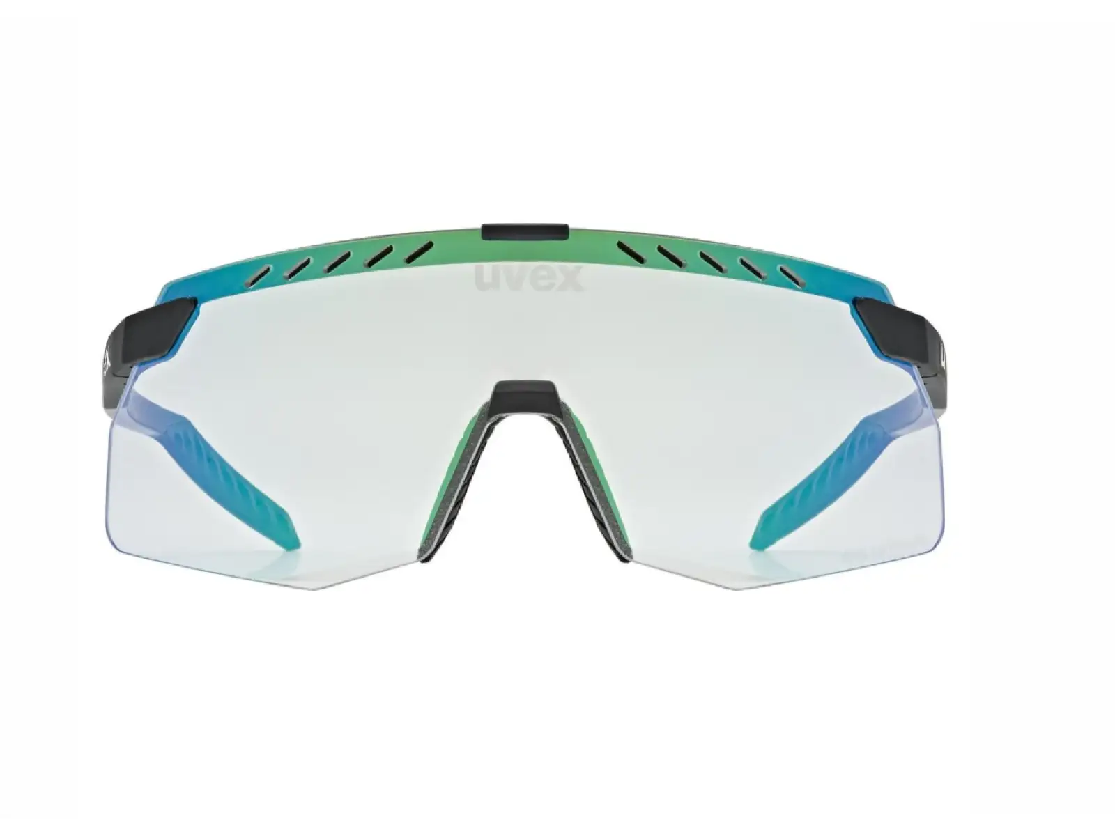 Uvex Pace Stage Variomatic Small brýle Black Matt/Mirror Green