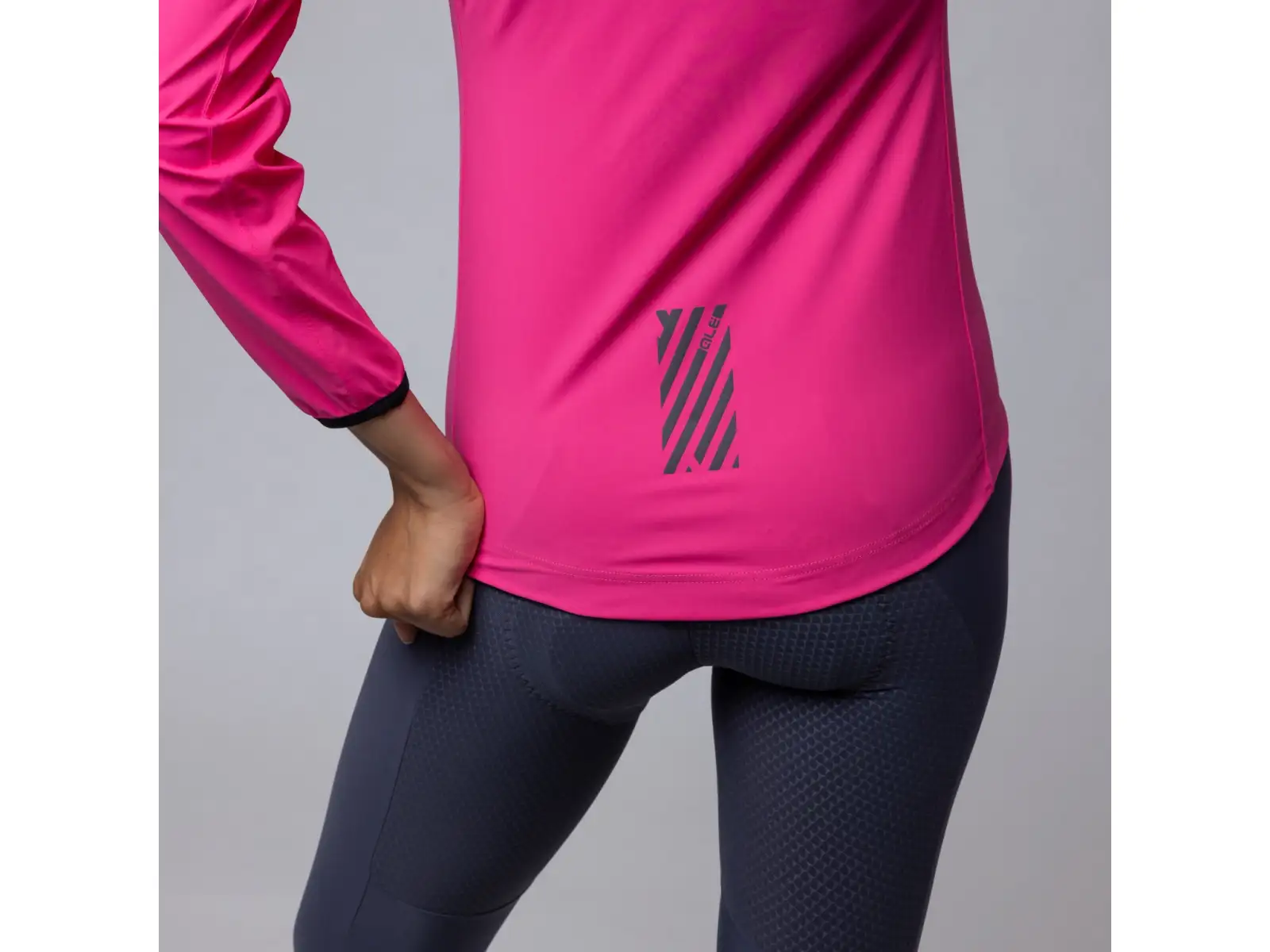 Alé Klimatik Guscio Racing 2.0 dámská zimní cyklistická bunda Fuchsia