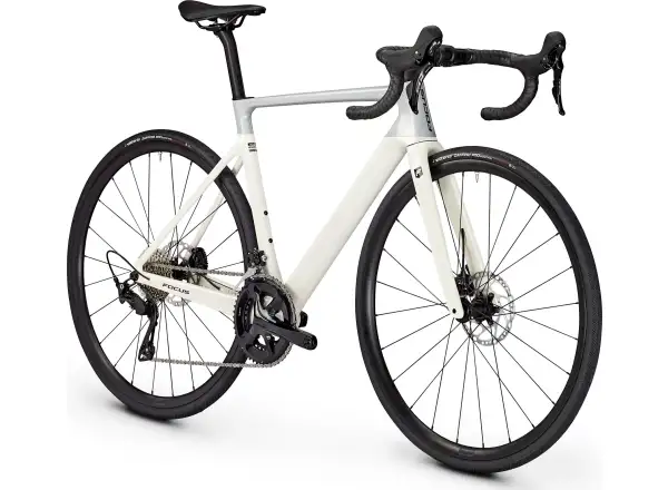 Focus Izalco MAX 8.7 DI silniční kolo Silver Glossy/White Metallic Glossy