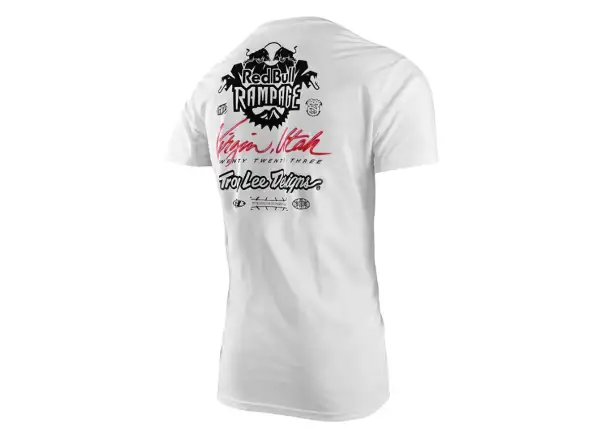Troy Lee Designs Redbull Rampage pánské tričko krátký rukáv Scorched White