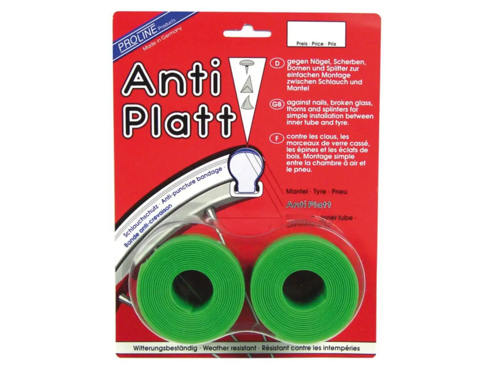 Proline Anti-Platt ochranná páska 37-47/622 zelená