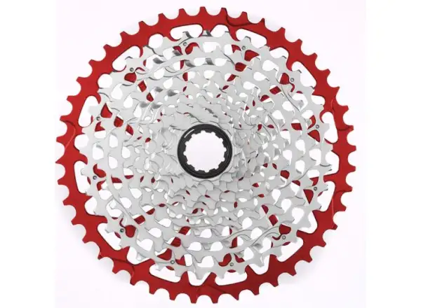 Garbaruk 12 sp. gravel kazeta 10-44 z. Sram XD červená