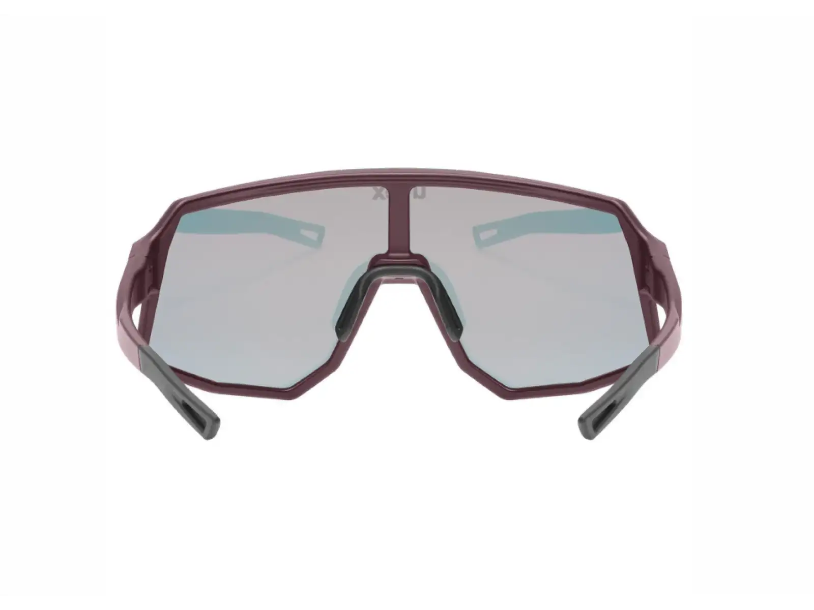 Uvex Sequenze CV cyklistické brýle Burgundy matt/Mirror Red