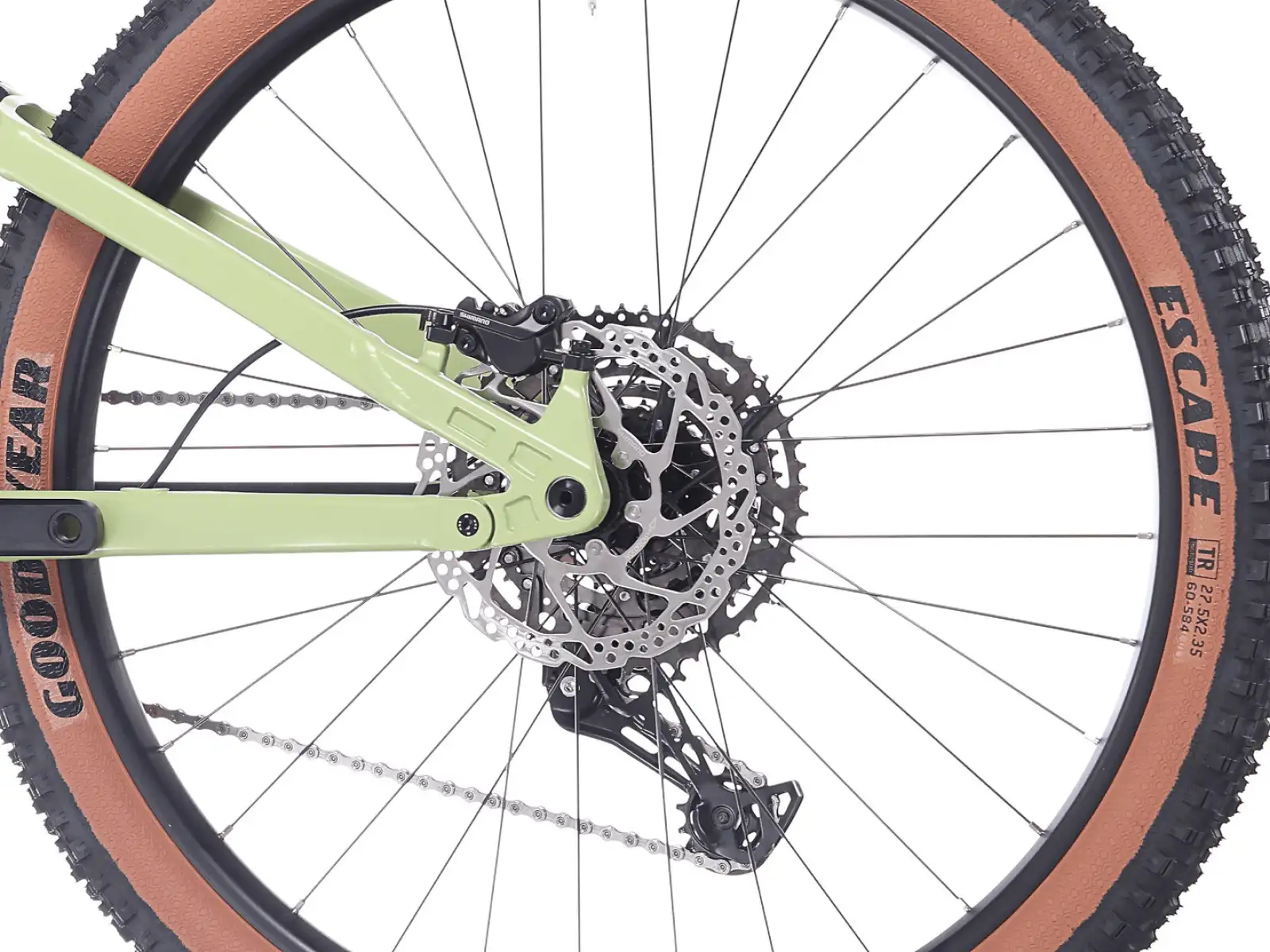 Rock Machine Blizz FS 50-27 horské kolo Matte Jade Green