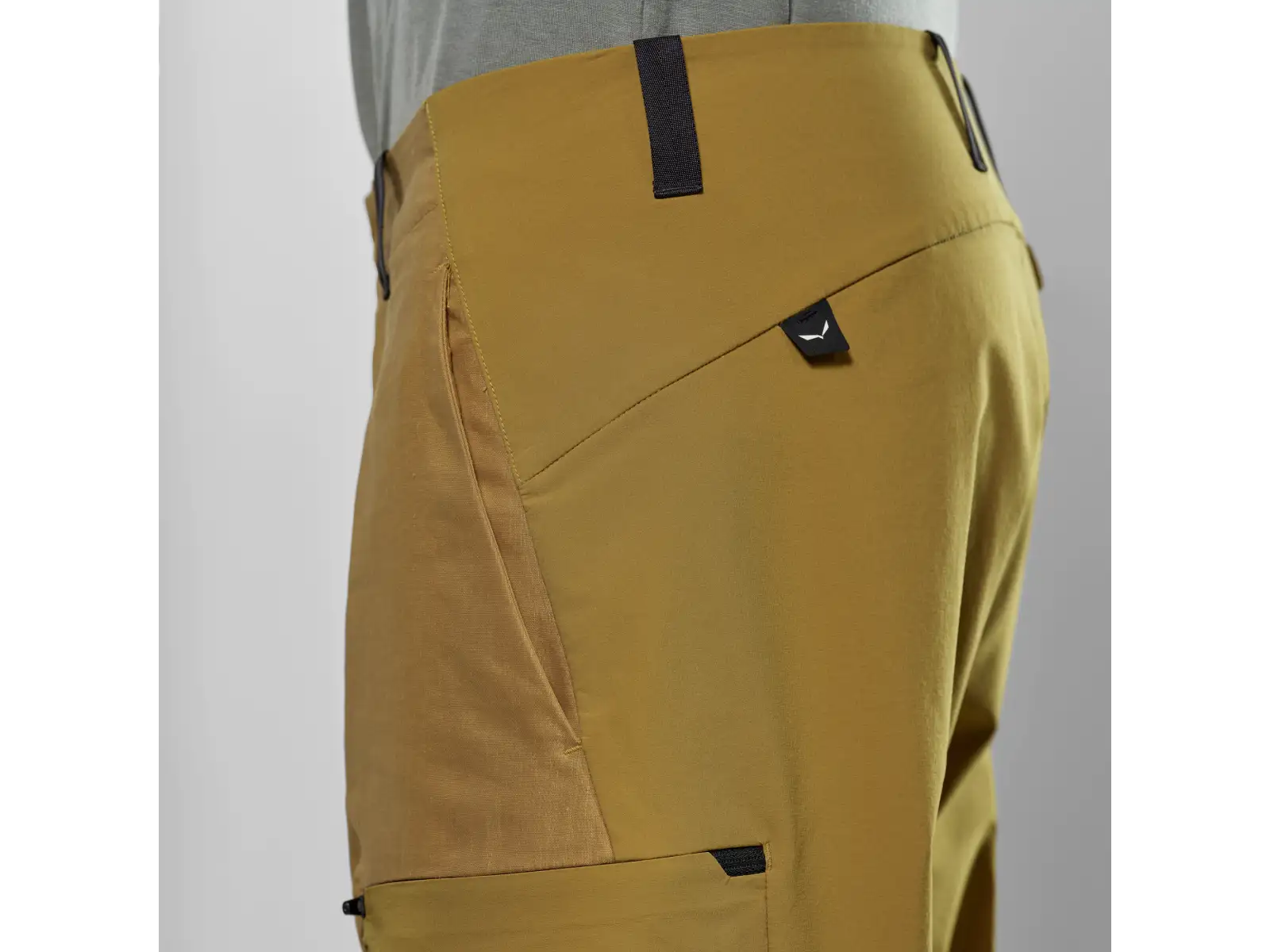 Salewa Puez Hemp/DST 2/1 pánské kalhoty Golden Brown
