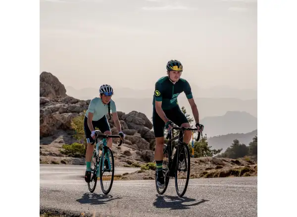 Endura FS260 Print pánský dres krátký rukáv Emerald green