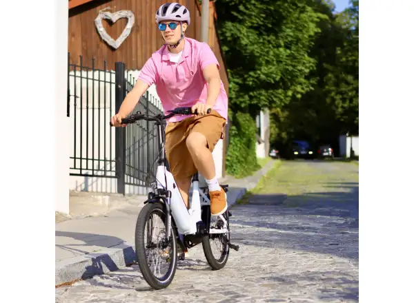 Ecobike Rhino Cruise 630 Wh Arctic White skládací elektrokolo
