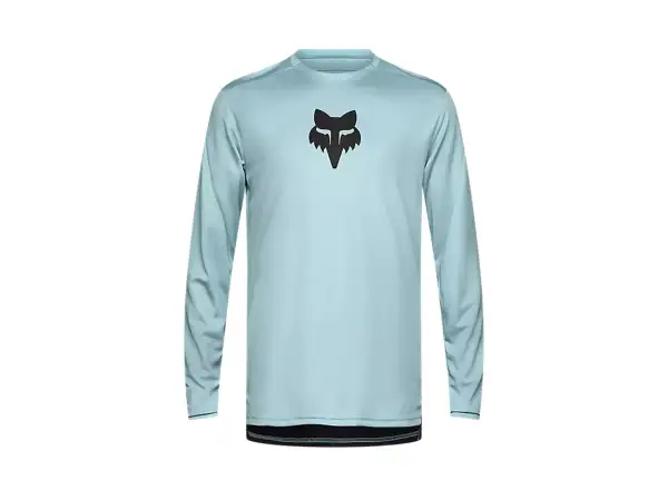 Fox Ranger Fox Head dětský dres dlouhý rukáv Vintage Wash Blue