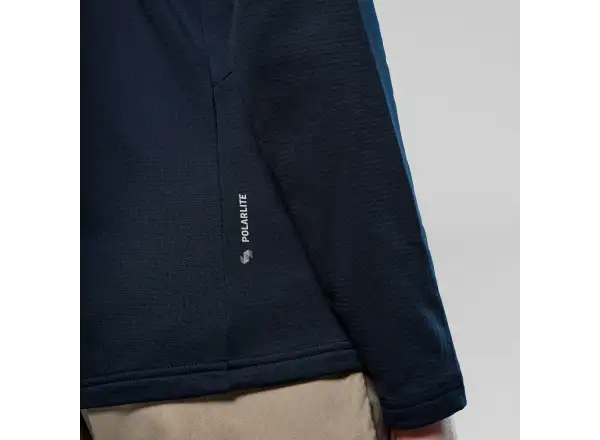 Salewa Puez Cammino Polarlite Half-Zip dámská mikina Navy Blazer