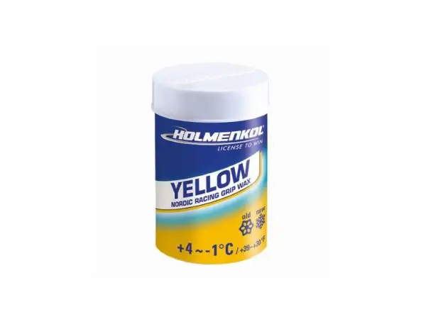 Holmenkol Grip Yellow stoupací vosk 45 g