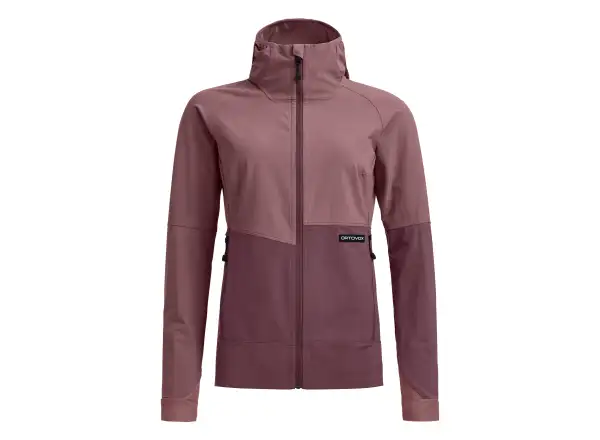 Ortovox Venet Softshell Hooded Jacket dámská softshellová bunda s kapucí Dusk Rose