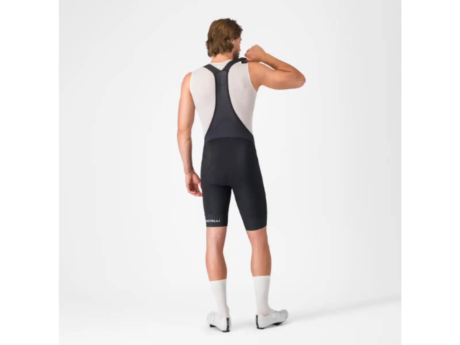 Castelli Endurance 4 pánské kraťasy s vložkou a laclem Black