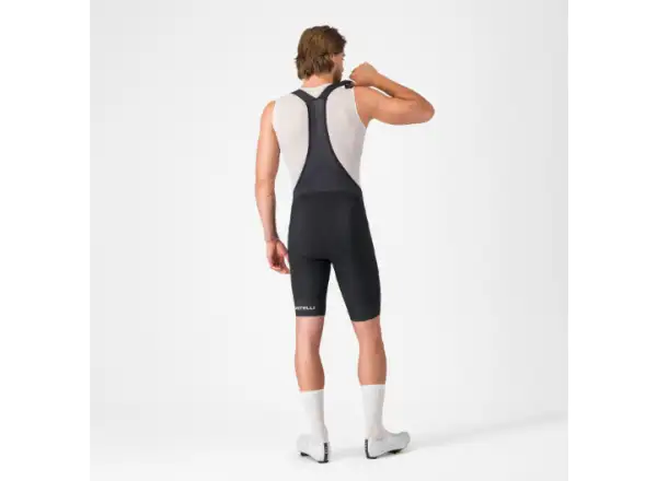 Castelli Endurance 4 pánské kraťasy s vložkou a laclem Black
