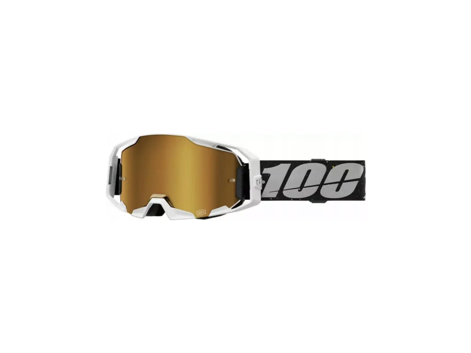 100% Armatic Goggle RapidRacer MTB brýle Mirror True Gold Lens