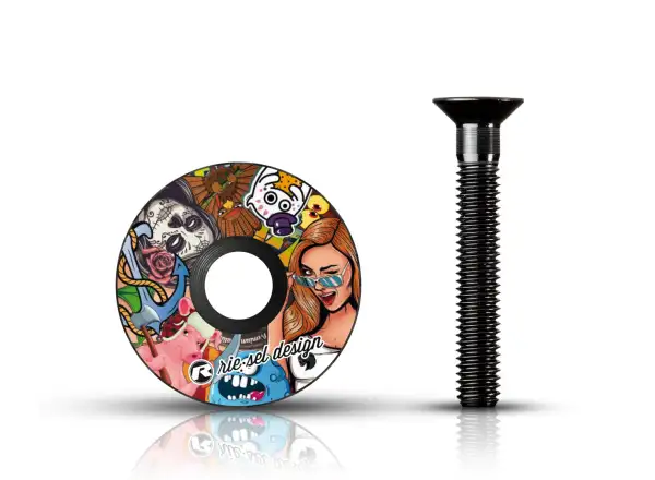 Rie:sel Design stem:cap víčko hlavového složení stickerbomb II