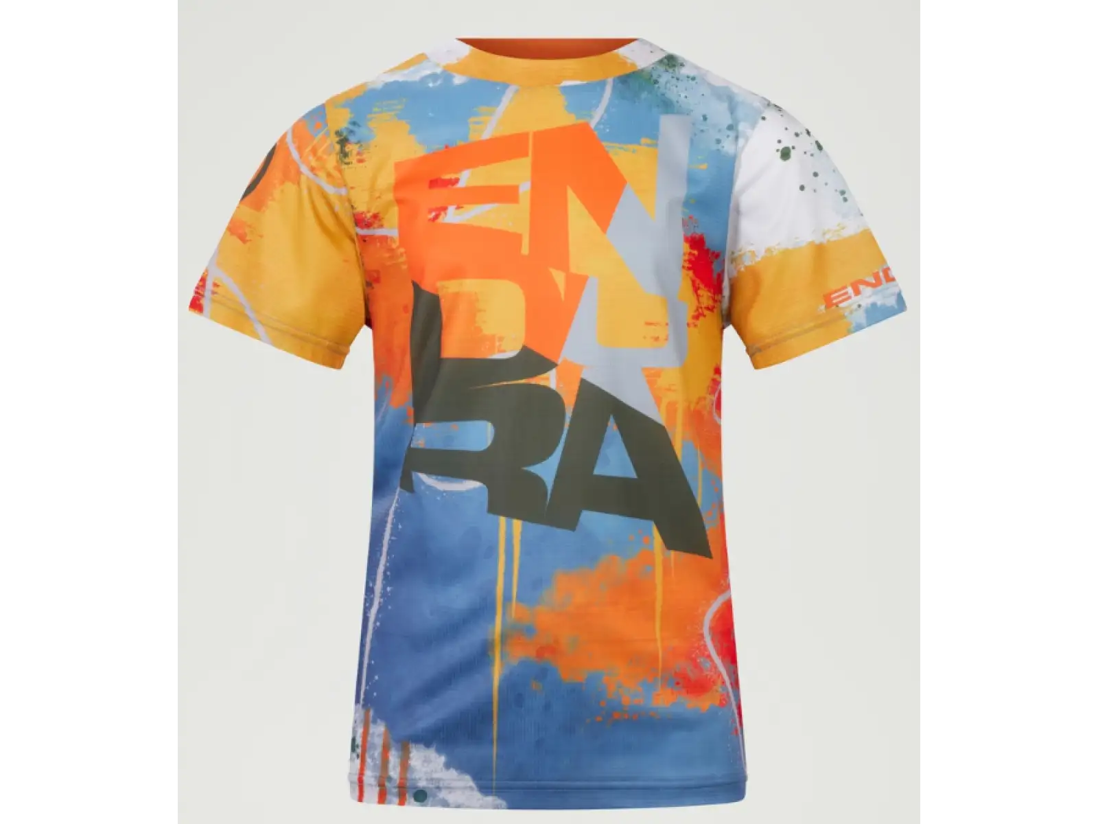 Endura SingleTrack Core dětský dres krátký rukáv Yellow Mustard