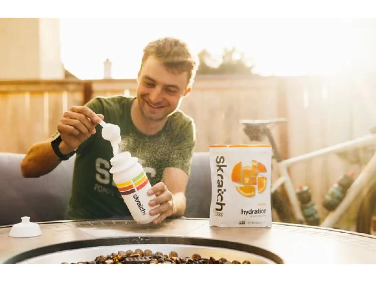 Skratch Labs Hydration Sport Drink Mix iontový nápoj 440 g pomeranč