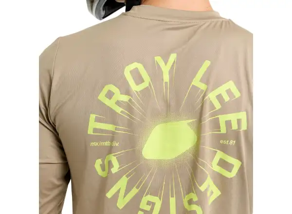 Troy Lee Designs Ruckus Ride Tee pánský dres dlouhý rukáv The Fuzz Timber