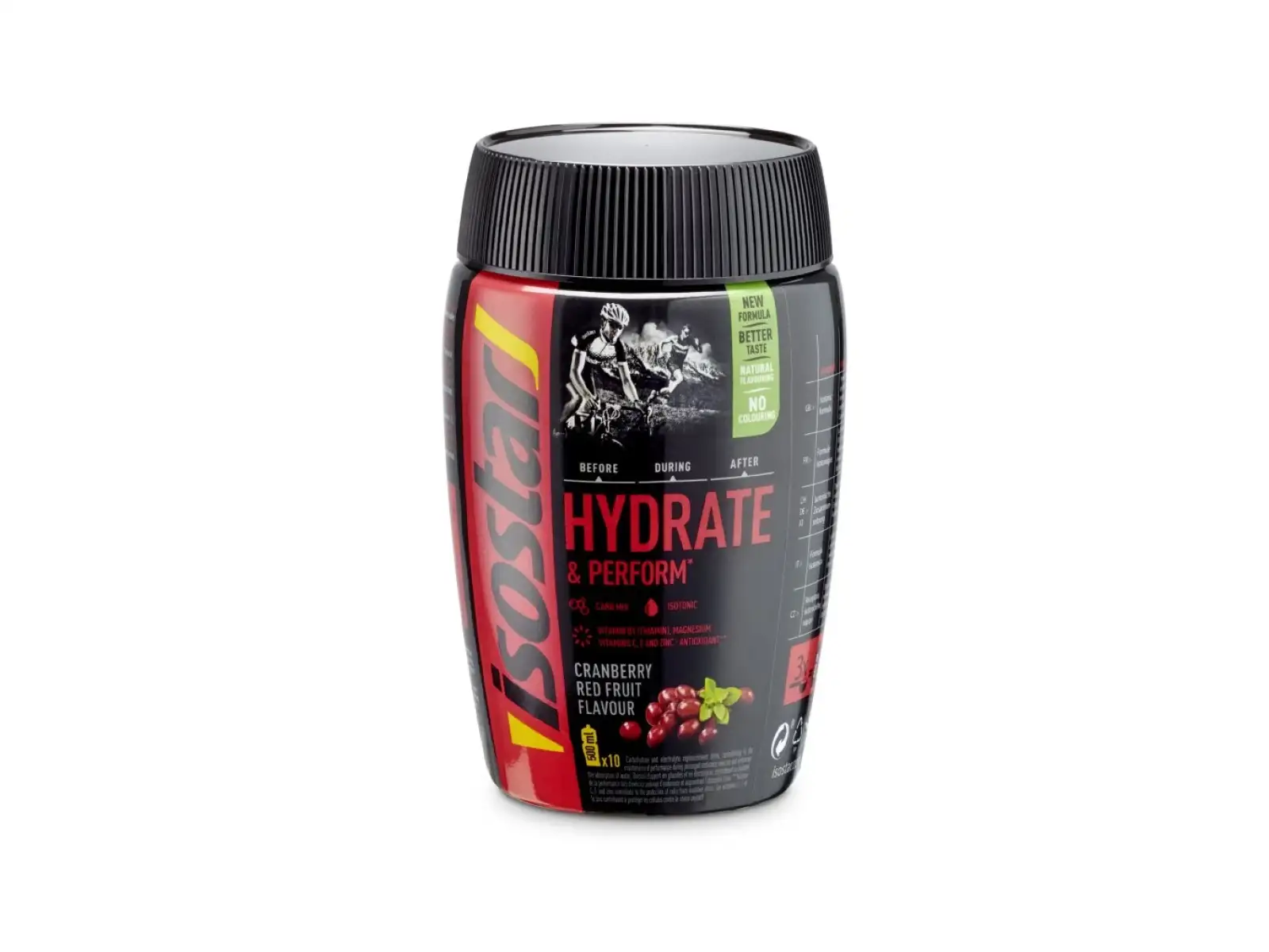 Isostar Hydrate & Perform iontový nápoj 400 g brusinka
